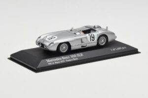 Mercedes 300 SLR #19 P. Levegh / J. Fitch 24 Hours of Le Mans 1955 Minichamps 1:43 432553000 Metāls — attēls 2 no 4