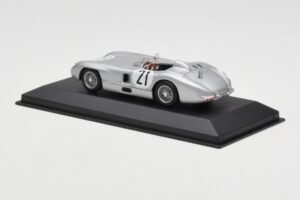 Mercedes 300 SLR #21 K. Kling / A. Simon 24 Hours of Le Mans 1955 Minichamps 1:43 432553021 Metāls — attēls 3 no 4