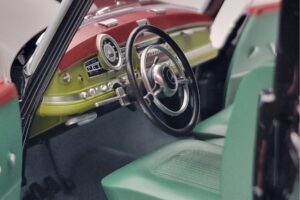 Mercedes 300 W186 Konrad Adenauer Norev 1:18 183707 Metāls — attēls 8 no 9