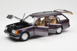 Mercedes 300D S124 T-Model Bornit Dīlera Izdevums Norev 1:18 B66040701 Metāls — attēls 2 no 8
