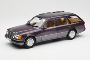 Mercedes 300D S124 T-Model Bornit Dīlera Izdevums Norev 1:18 B66040701 Metāls