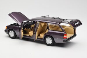 Mercedes 300D S124 T-Model Bornit Dīlera Izdevums Norev 1:18 B66040701 Metāls — attēls 5 no 8