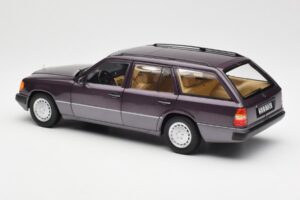 Mercedes 300D S124 T-Model Bornit Dīlera Izdevums Norev 1:18 B66040701 Metāls — attēls 7 no 8