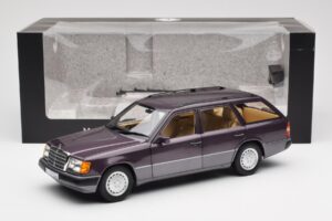 Mercedes 300D S124 T-Model Bornit Dīlera Izdevums Norev 1:18 B66040701 Metāls — attēls 8 no 8