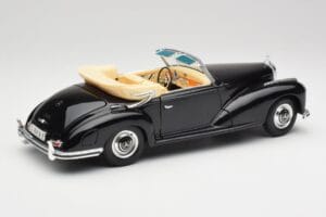Mercedes 300SC W188 Obsidian Melns Maisto 1:18 806B Metāls — attēls 3 no 8
