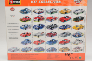 Mercedes 300SL Roadster Sudrabs Bburago 1:18 7043 Metāls — attēls 3 no 4
