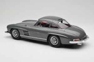 Mercedes 300SL W198 Gullwing Graphite Grey Norev 1:12 123852 Metāls — attēls 5 no 6
