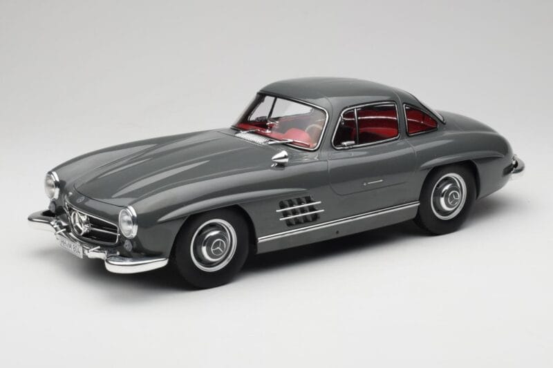 Mercedes 300SL W198 Gullwing Graphite Grey Norev 1:12 123852 Metāls
