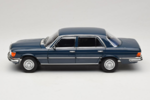 Mercedes 350 SEL W116 Hansa Blue Norev 1:18 183976 Metāls — attēls 4 no 8