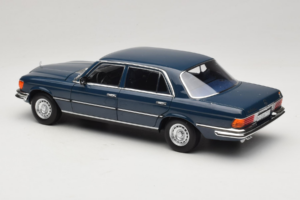 Mercedes 350 SEL W116 Hansa Blue Norev 1:18 183976 Metāls — attēls 7 no 8