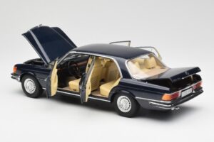 Mercedes 450 SEL 6.9 W116 Tumšzils Revell 1:18 8956 Metāls — attēls 5 no 8