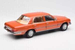 Mercedes 450 SEL 6.9 W116 Oranžs Metallic Norev 1:18 183459 Metāls — attēls 3 no 8