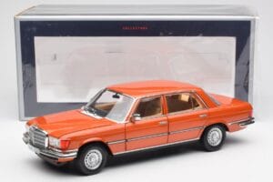 Mercedes 450 SEL 6.9 W116 Oranžs Metallic Norev 1:18 183459 Metāls — attēls 8 no 8