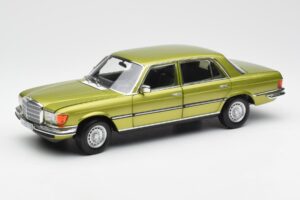 Mercedes 450 SEL W116 Citrus Zaļš Dīlera Izdevums Norev 1:18 B66040683 Metāls