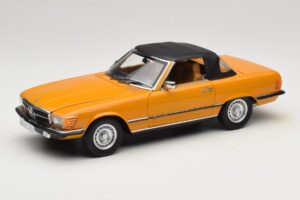 Mercedes 450 SL R107 Cayenne Orange Norev 1:18 183350 Metāls — attēls 3 no 10