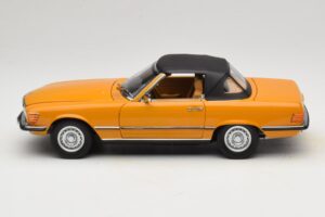 Mercedes 450 SL R107 Cayenne Orange Norev 1:18 183350 Metāls — attēls 5 no 10
