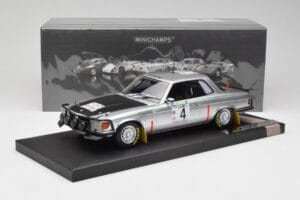 Mercedes 450 SLC 5.0 C107 #4 B. Waldegard / H. Thorszelius Rally Bandama 1979 Minichamps 1:18 107793204 Sveķi — attēls 6 no 6