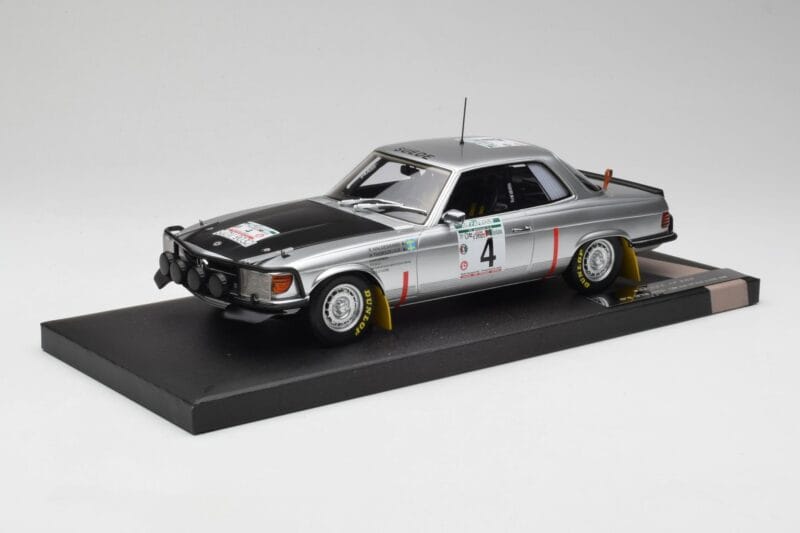 Mercedes 450 SLC 5.0 C107 #4 B. Waldegard / H. Thorszelius Rally Bandama 1979 Minichamps 1:18 107793204 Sveķi