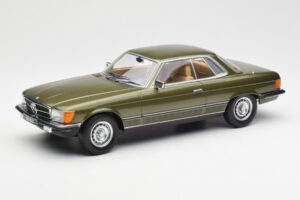 Mercedes 450 SLC R107 Zaļš Metaliks KK-Scale 1:18 KKDC180792 Metāls