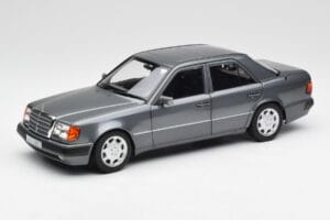 Mercedes 500 E W124 Pearl Pelēks Norev 1:18 183946 Metāls