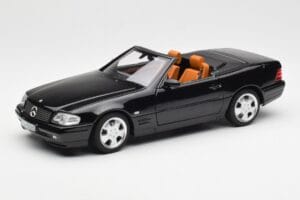 Mercedes SL 500 R129 Melns Norev 1:18 183750 Metāls