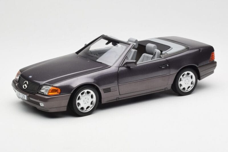 Mercedes 500 SL R129 Bornit Metaliks Dīlera Izdevums Norev 1:18 B66040655 Metāls