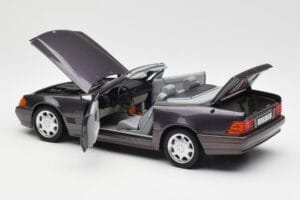 Mercedes 500 SL R129 Bornit Metaliks Dīlera Izdevums Norev 1:18 B66040655 Metāls — attēls 10 no 13