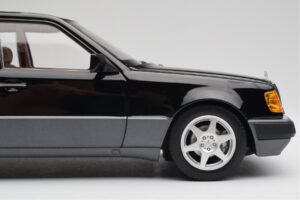 Mercedes 500E W124 Melns Ierobežots Izdevums Norev 1:18 183949 Metāls — attēls 8 no 12