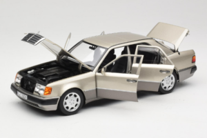 Mercedes 500E W124 Smoke Silver Dīlera Izdevums Norev 1:18 B66040724 Metāls — attēls 2 no 8