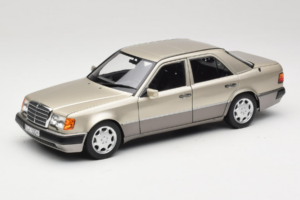Mercedes 500E W124 Smoke Silver Dīlera Izdevums Norev 1:18 B66040724 Metāls