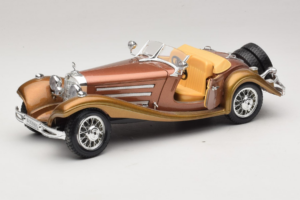 Mercedes 500K Roadster Varš Metallic Bburago 1:18 3020-P1 Metāls — attēls 2 no 8