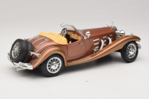 Mercedes 500K Roadster Varš Metallic Bburago 1:18 3020-P1 Metāls — attēls 3 no 8