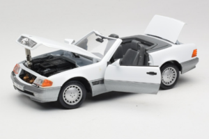 Mercedes 500 SL R129 Balts Roadtough 1:18 92048 Metāls — attēls 2 no 8