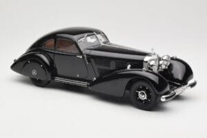 Mercedes 540K Autobahn Kurier Melns BoS Models 1:18 BOS003 Sveķi — attēls 4 no 6