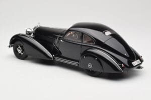 Mercedes 540K Autobahn Kurier Melns BoS Models 1:18 BOS003 Sveķi — attēls 5 no 6