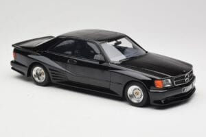 Mercedes 560 SEC W126 Koenig Melns Otto 1:18 OT1134 Sveķi — attēls 4 no 6