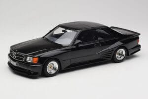 Mercedes 560 SEC W126 Koenig Melns Otto 1:18 OT1134 Sveķi