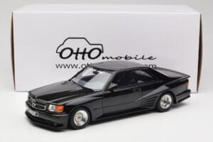 Mercedes 560 SEC W126 Koenig Melns Otto 1:18 OT1134 Sveķi — attēls 6 no 6