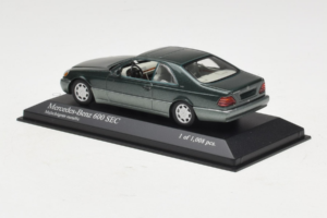 Mercedes 600 SEC W140 Zaļš Metallisks Minichamps 1:43 430032604 Metāls — attēls 3 no 4