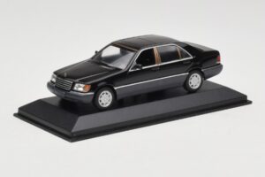 Mercedes 600 SEL W140 Black Metallic Minichamps 1:43 940035400 Metāls — attēls 2 no 4