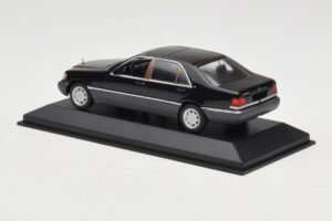 Mercedes 600 SEL W140 Black Metallic Minichamps 1:43 940035400 Metāls — attēls 3 no 4