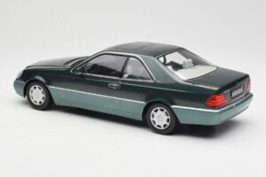 Mercedes 600 SEC W140 Coupe Green Metallic KK-Scale 1:18 KKDC180343 Metāls — attēls 5 no 6