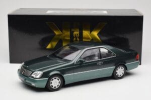 Mercedes 600 SEC W140 Coupe Green Metallic KK-Scale 1:18 KKDC180343 Metāls — attēls 6 no 6