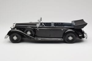Mercedes 770 W150 Melns MCG 1:18 MCG18207 Metāls — attēls 3 no 6
