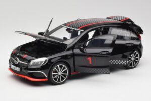 Mercedes A-Class W176 AMG Melns Norev 1:18 183596 Metāls — attēls 2 no 8