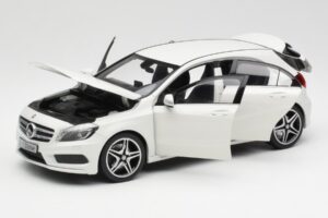 Mercedes A-Class W176 Cirrus Balts Norev 1:18 B66960126 Metāls — attēls 2 no 8
