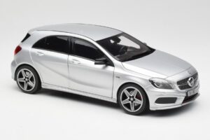 Mercedes A-Class W176 Polar Sudrabs Norev 1:18 B66960139 Metāls — attēls 6 no 8