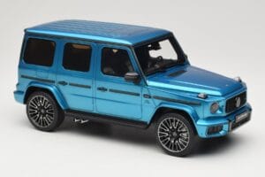 Mercedes AMG G63 W463 Hyper Blue Magno GT Spirit 1:18 GT925 Sveķi — attēls 4 no 6