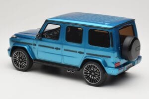 Mercedes AMG G63 W463 Hyper Blue Magno GT Spirit 1:18 GT925 Sveķi — attēls 5 no 6