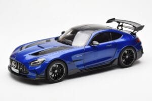 Mercedes AMG GT C190 Black Series Zils Metallic Norev 1:18 183908 Metāls